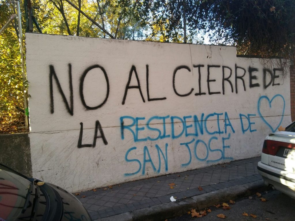 No al cierre de la residencia San José