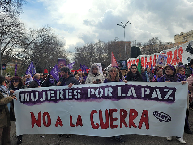 8M. El feminismo vuelve a tomar las calles contra la guerra y frente a ...